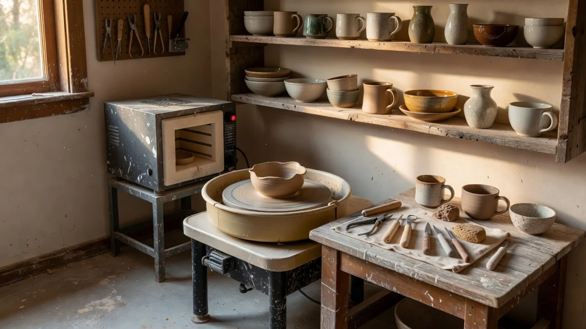 Comment aménager un atelier de poterie dans un petit espace ? Guide complet et pratique