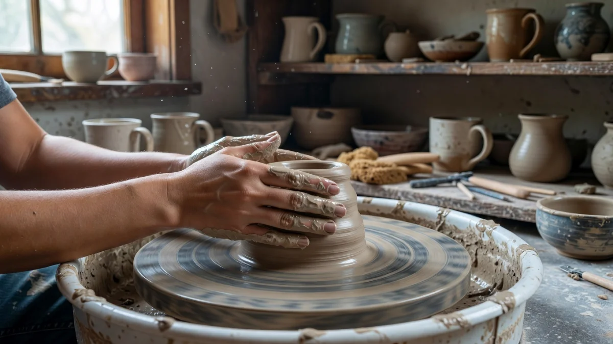 Comment se passe une séance découverte dans un atelier poterie ?