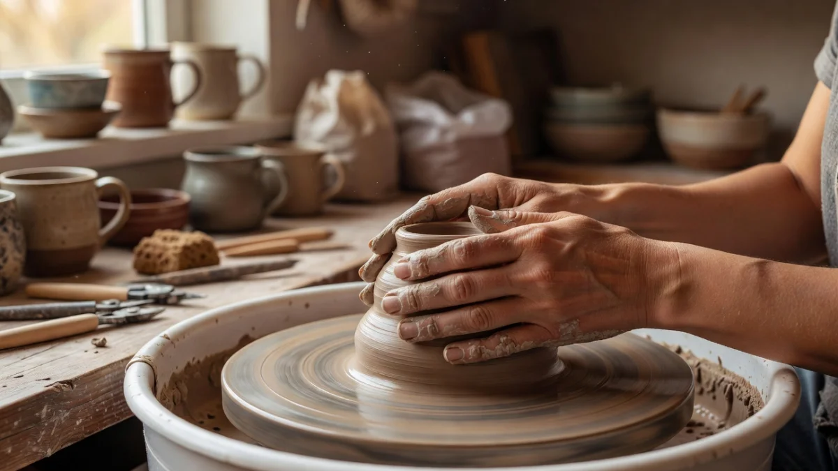 Installer un tour à poterie chez soi : espace, budget et précautions nécessaires
