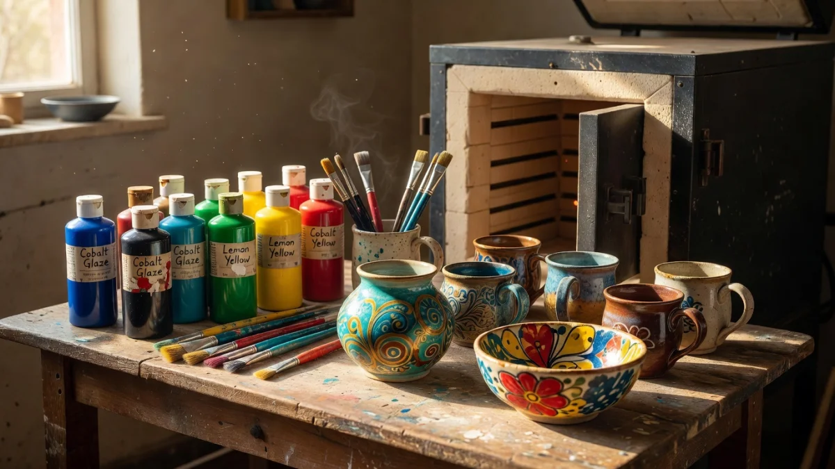 Quelle peinture céramique utiliser selon le type de cuisson prévu ?